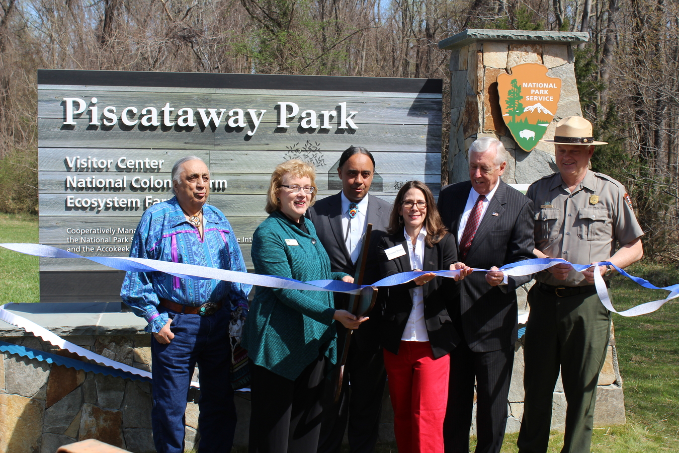 5B Accokeek Sign : Inauguration of Piscataway Park Sign