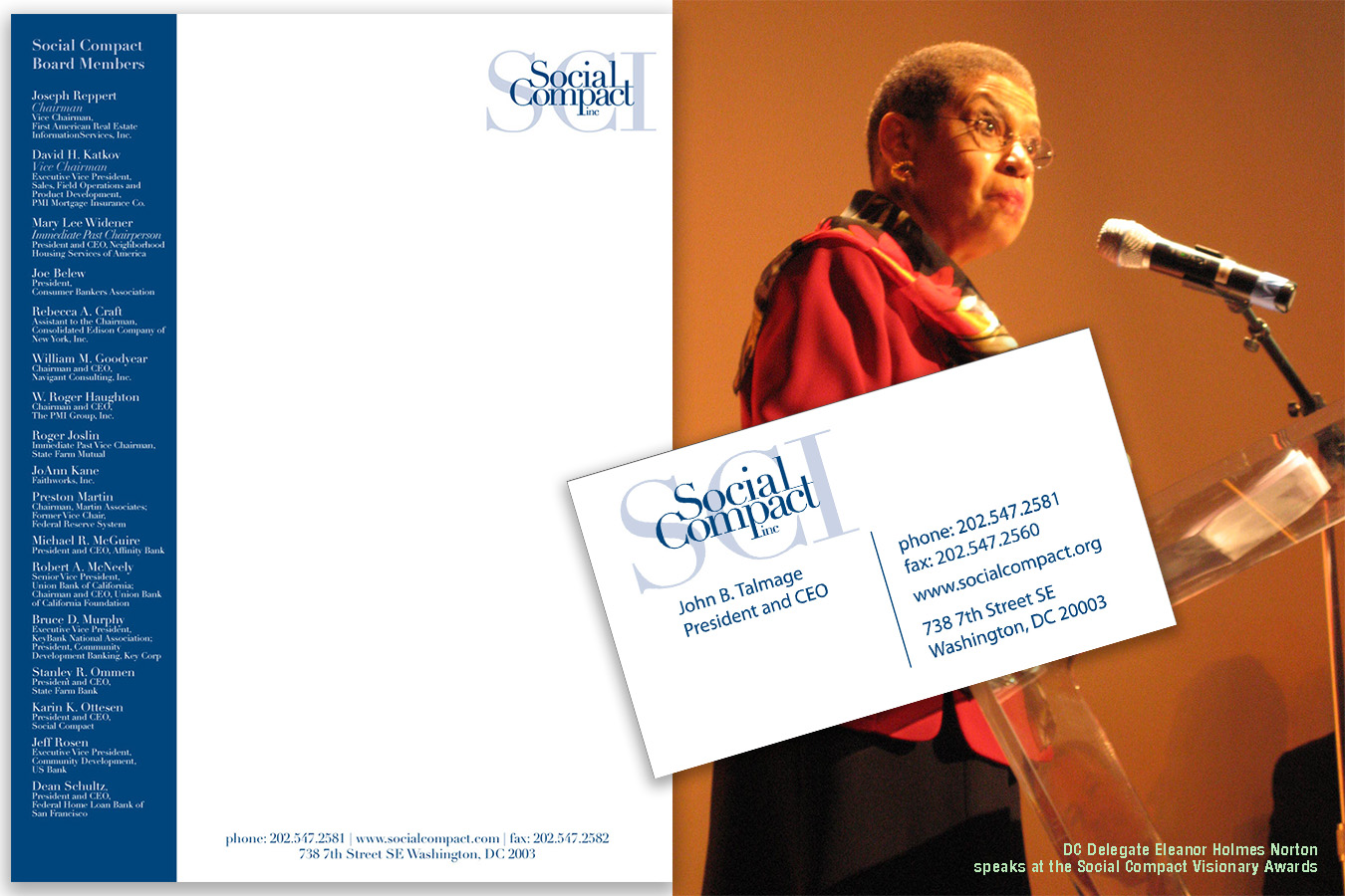 logos 25 : Letter head and business card / The Visionary Awards at Tivoli Theater by Paris Design