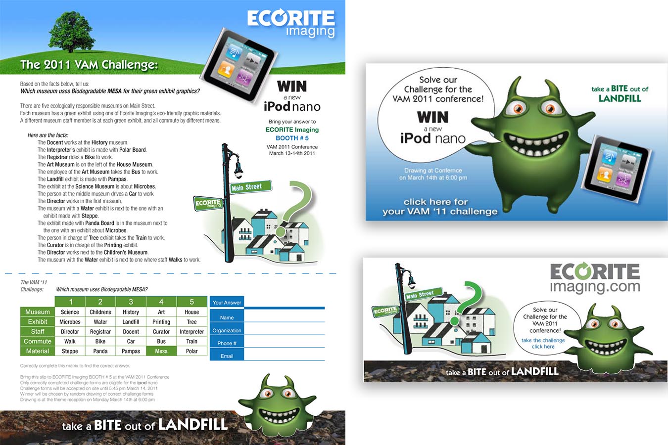 Ecorite Vam : Take a bite out of landfill campaign for Ecorite, win a Nano