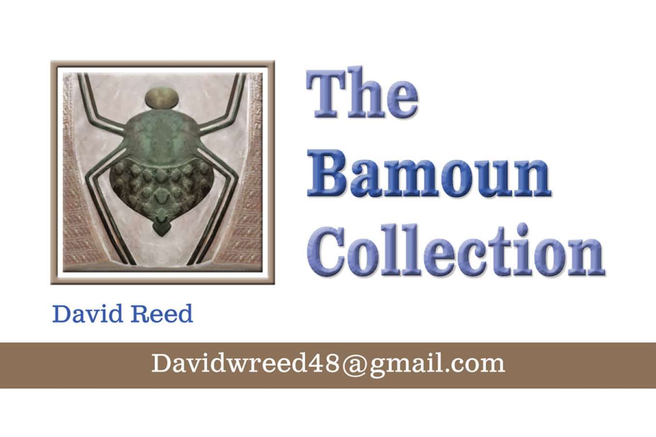 2018 Bamoun BCARD DReed : Business card for Bamoun Collection