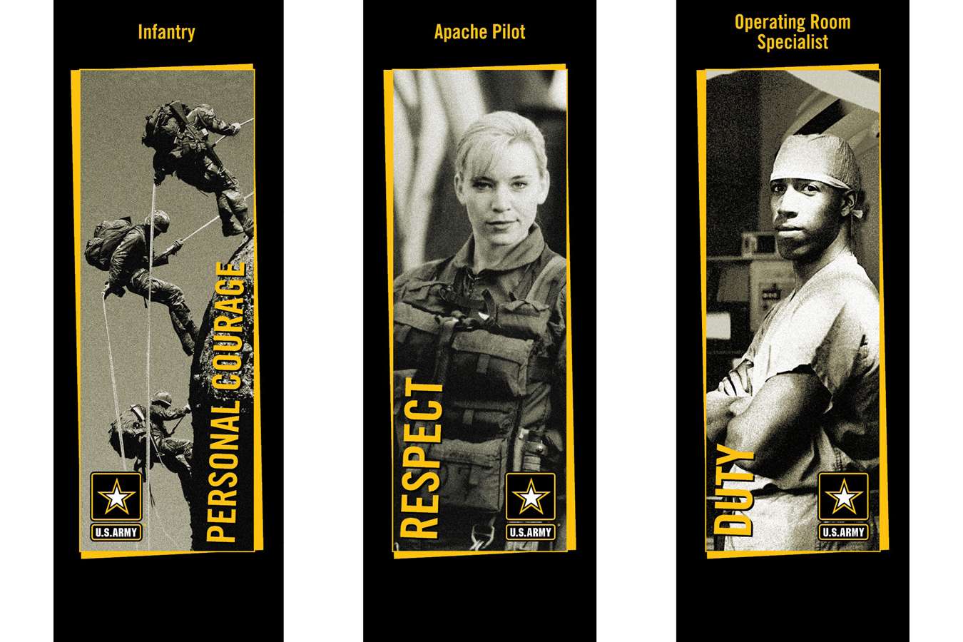 Army banners : 