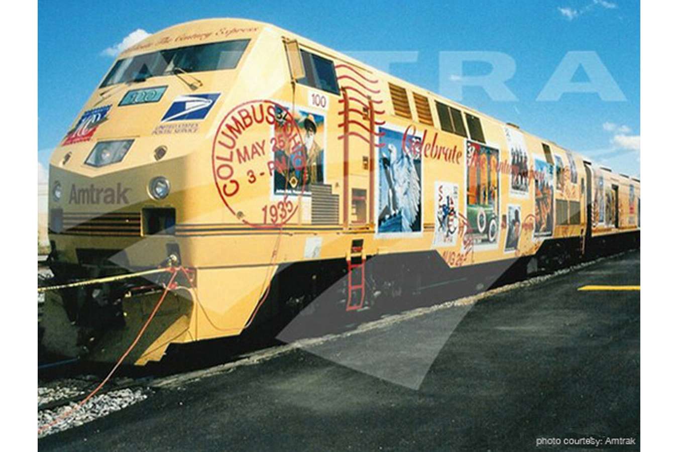 CTC_1amtrak_Prev_Amtrak : Amtrak Train 100: The US Postal Service Celebrate the Century Express