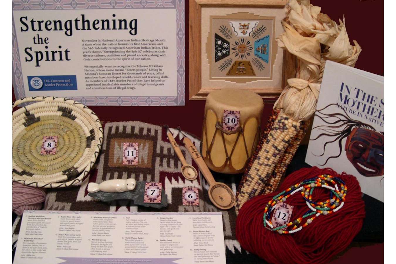 USCBP 4 NA 2 : Native Handicrafts from the "The Indian Craft Shop" at the Department of the Interior 